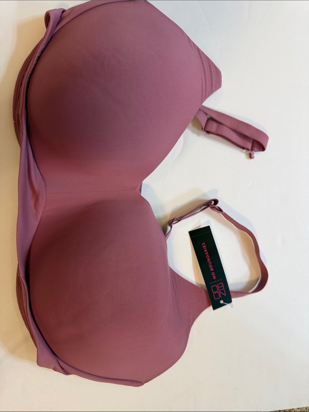 No Boundaries Dusty Mauve Smooth T-Shirt Bra